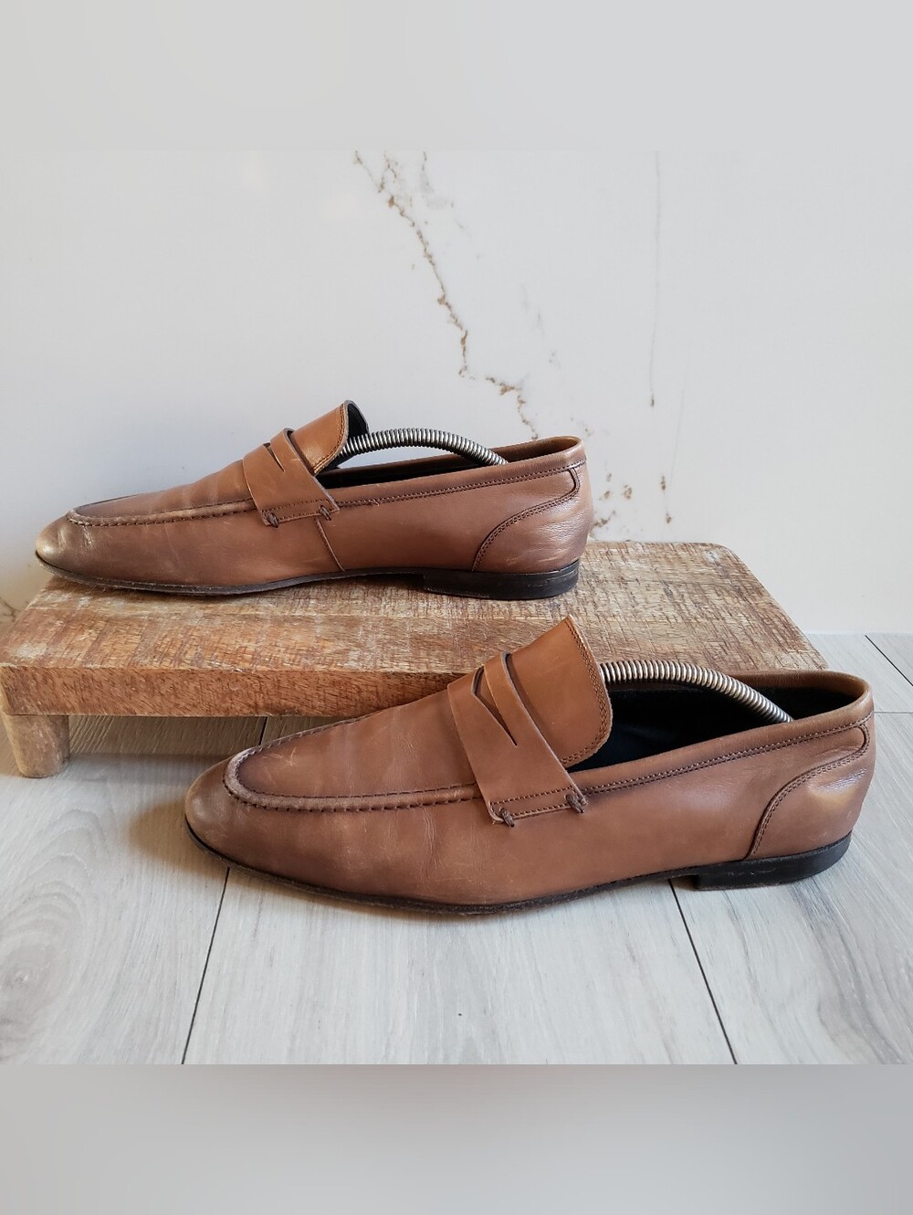 Ravello Penny Loafer TO BOOT NEW YORK Mens 11 Dress Shoes Made in Italy